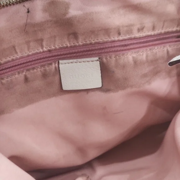 Gucci Pink Crossbody Bag with Gold Accents - Picture 11 of 15